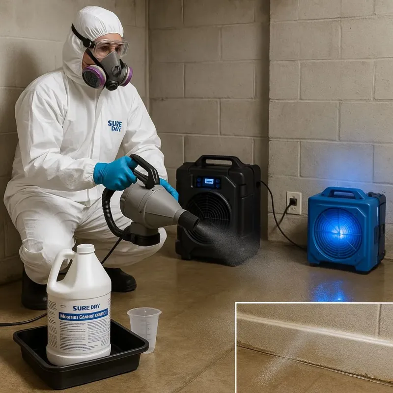 Sanitization and Odor Removal process in North Bath, ME