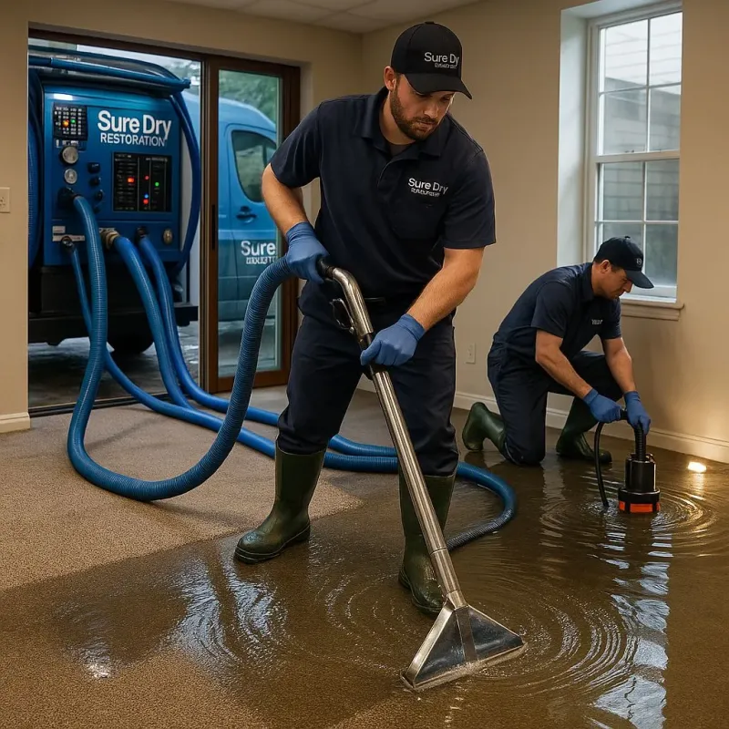 Water Extraction and Removal process in North Bath, ME